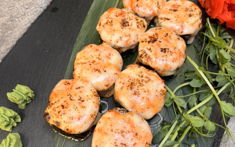 Запеченный «Сяке маки»