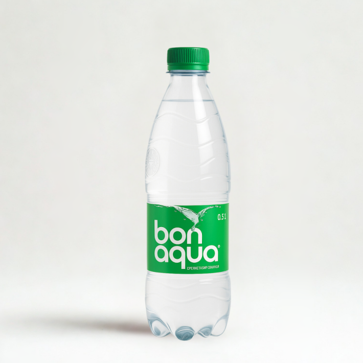 Bonaqua среднегазированная