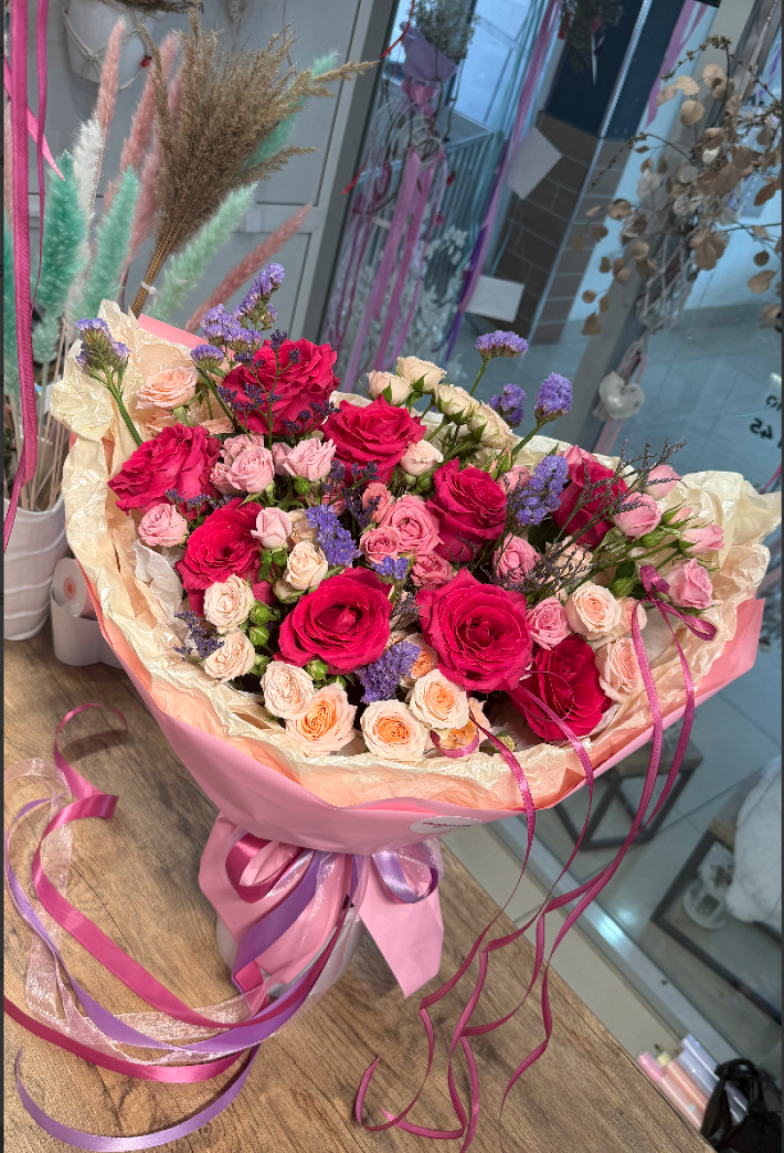 Микс из роз №2