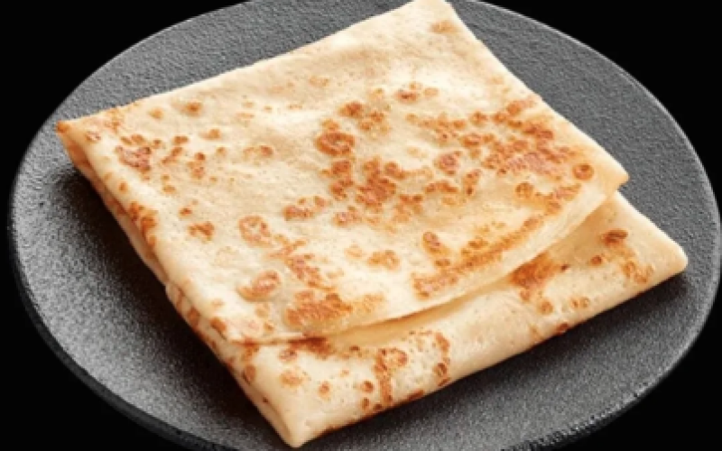 Блин с беконом и сыром