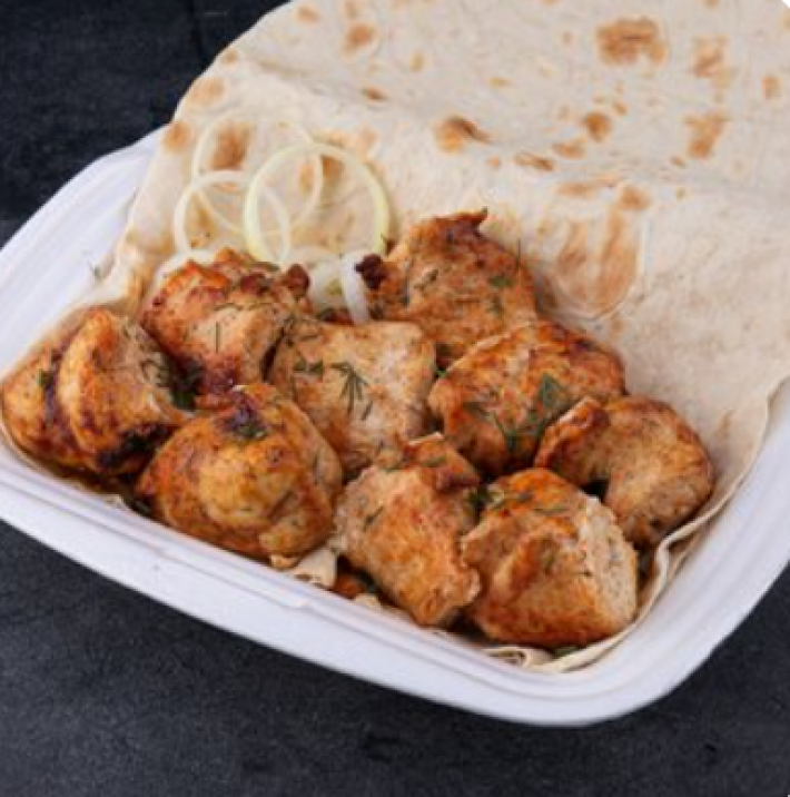 Шашлык из куриного филе