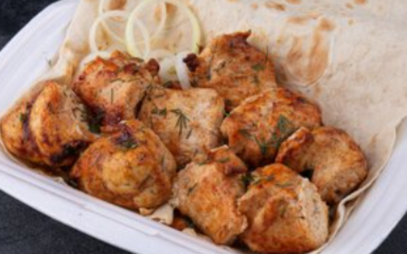 Шашлык из куриного филе