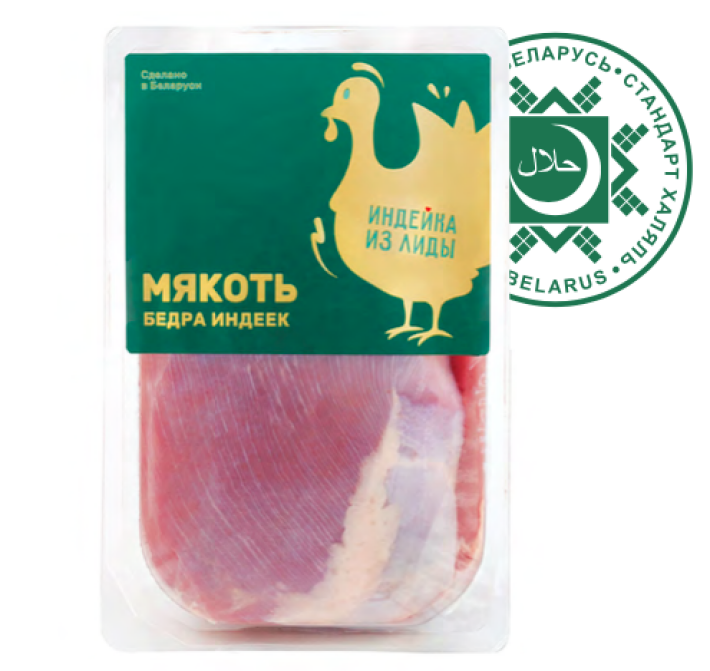 Мякоть бедра индейки без кожи замороженное