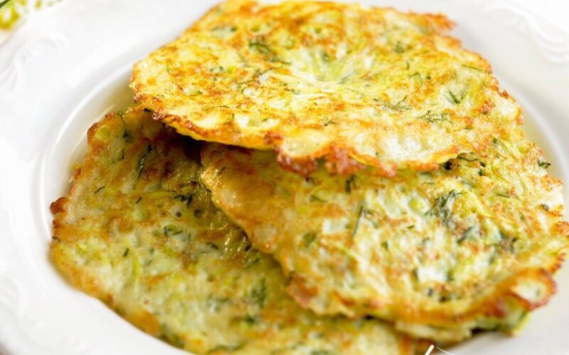 Оладьи из кабачков
