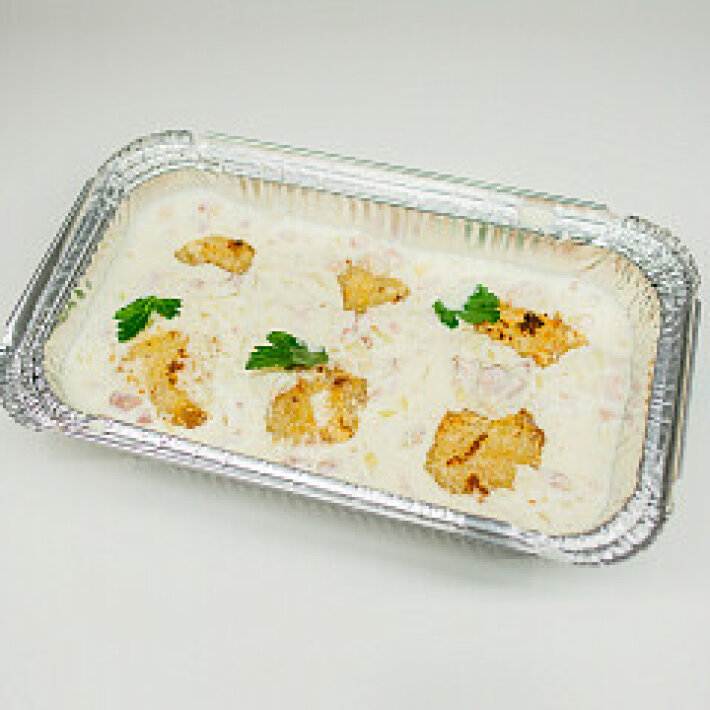 КОМЯКИ СО СЛИВОЧНЫМ СОУСОМ