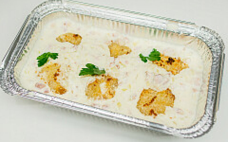 КОМЯКИ СО СЛИВОЧНЫМ СОУСОМ