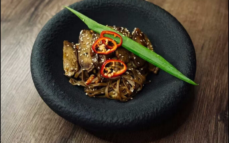 Лапша с уткой