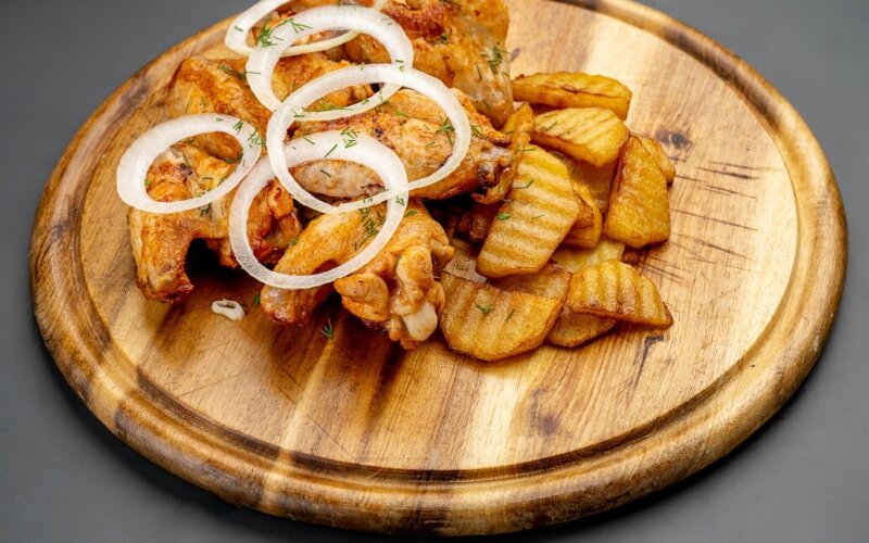 Шашлык из куриных крылышек
