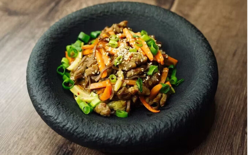 Лапша со свининой