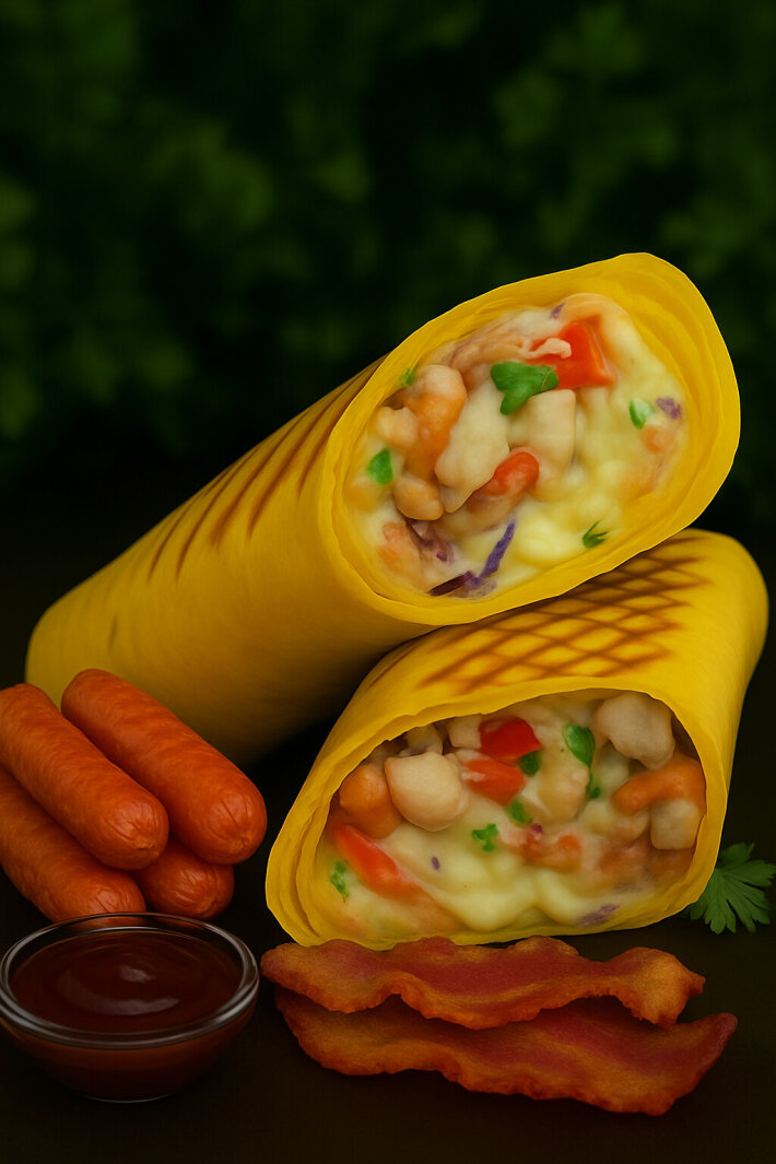 Шаурма «Мясная барбекю»