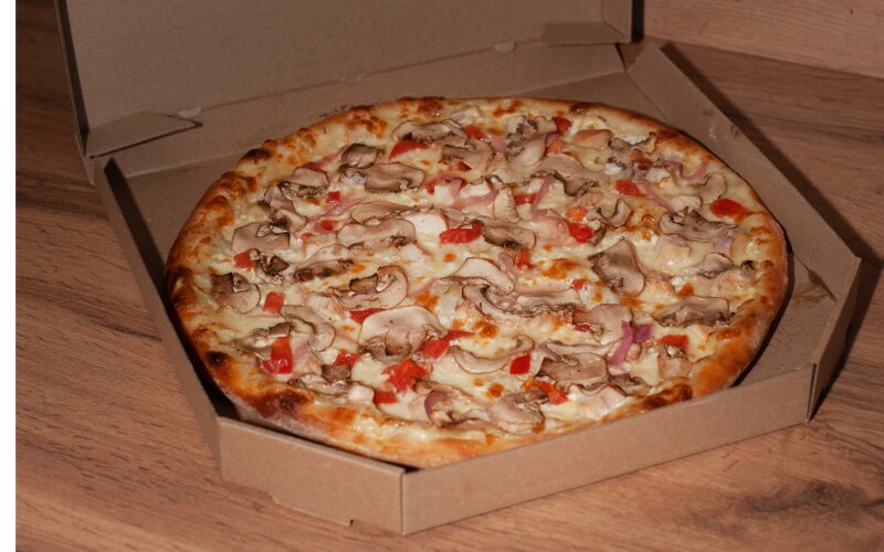 Пицца «Сливочный цыплёнок»