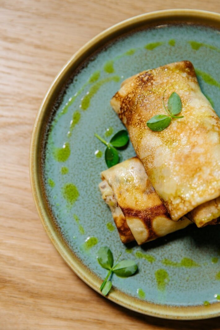 Блины «Ветчина-сыр»