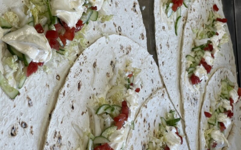 Шаурма вегетарианская