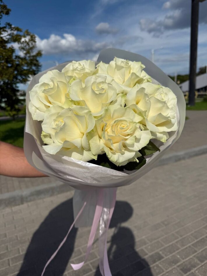 Французская роза букет