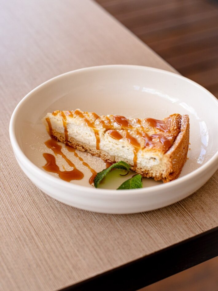 Чизкейк с голубым сыром