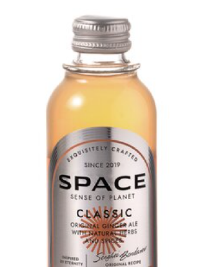 Натуральный лимонад Space «Имбирный эль»