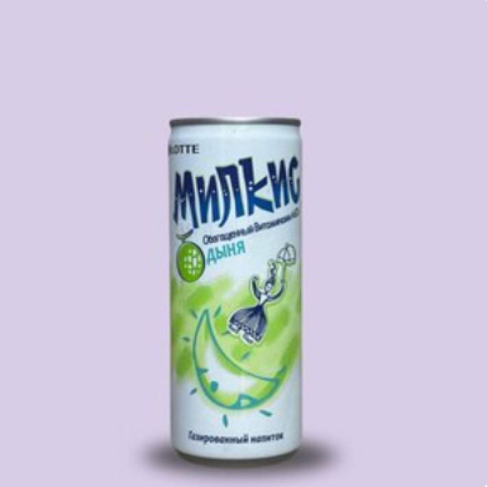Слабогазированный напиток «Милкис дыня»