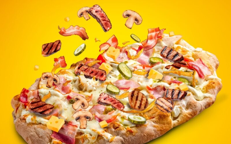 Римская пицца «Мясная»