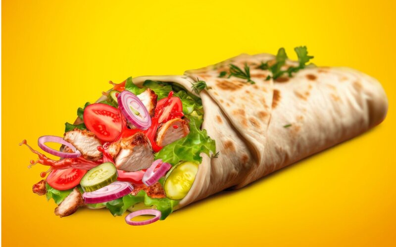 Шаурма «Курочка гриль с  луком»