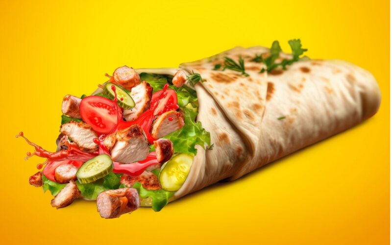 Шаурма «Копченая курочка»