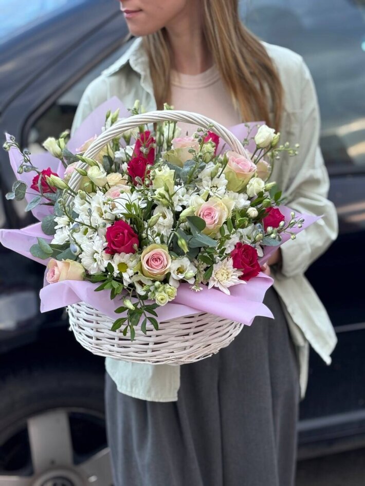 Корзина цветов