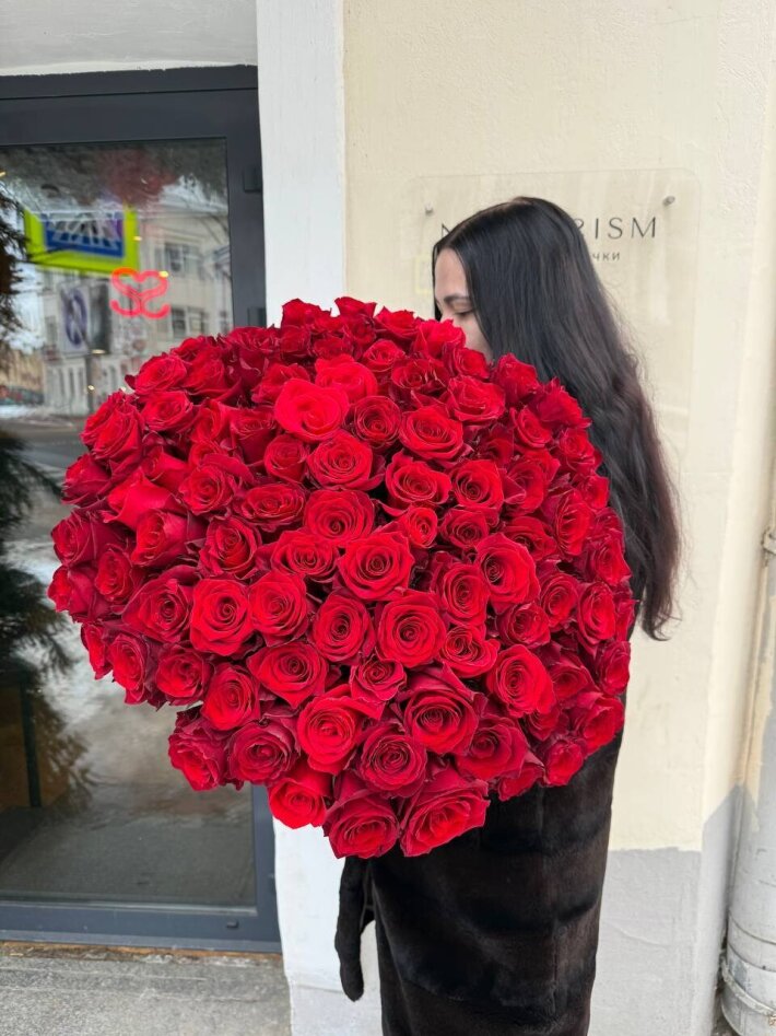Букет из 101 
розы