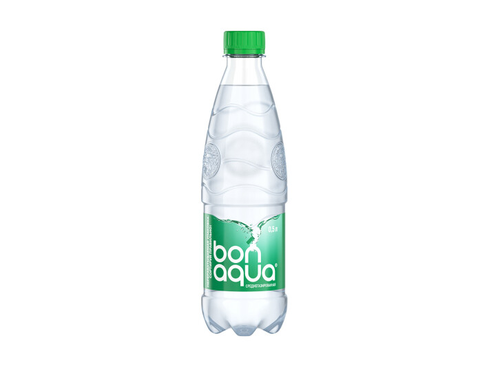 Вода Bonaqua среднегазированная