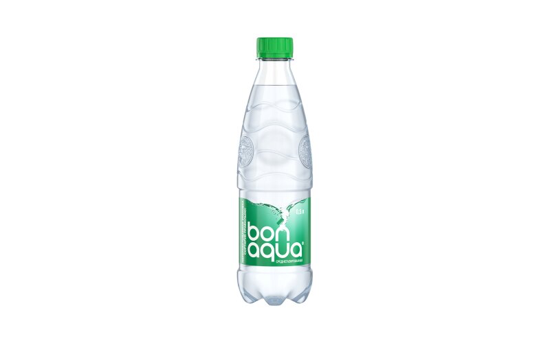 Вода Bonaqua среднегазированная