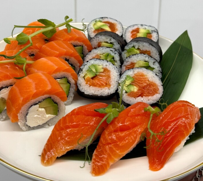 Сет « salmon lux»