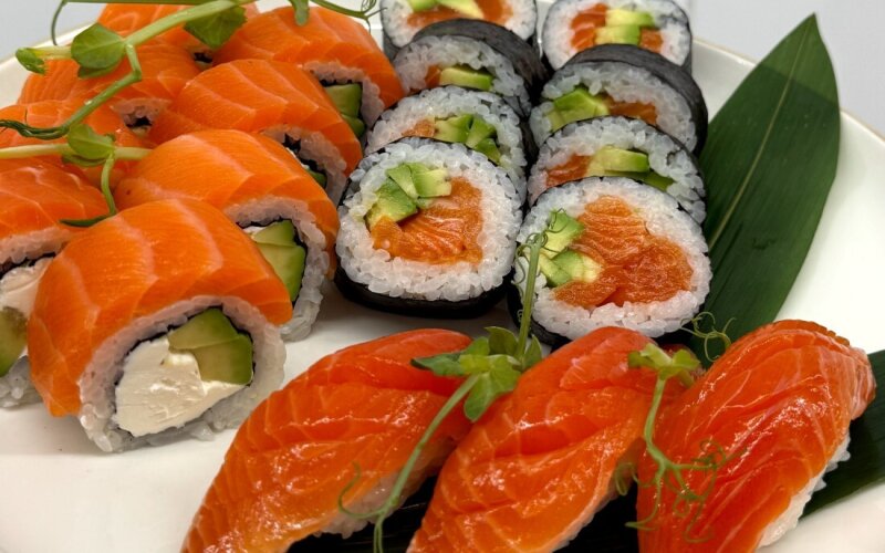 Сет « salmon lux»