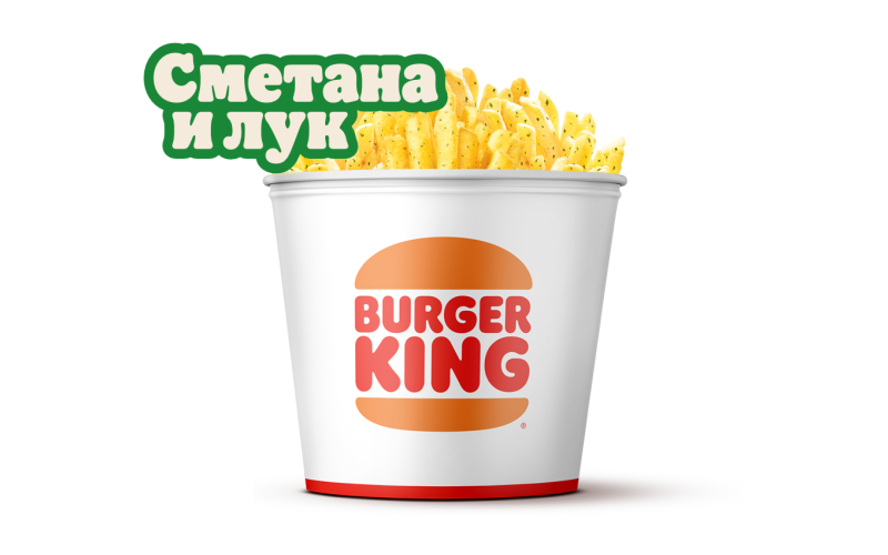 Кинг Букет Кинг Фри Сметана и лук