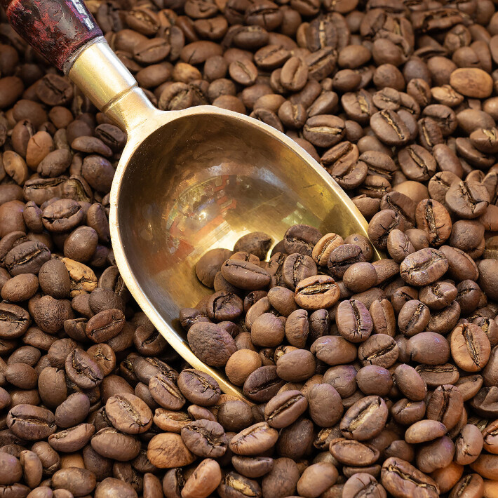 Кофе зерновой DECAF / ДЕКАФ, свежей обжарки, высший сорт, 100% арабика, высший сорт, 200 гр