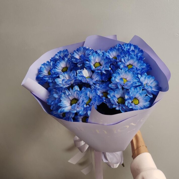 Букет из ромашковой хризантемы