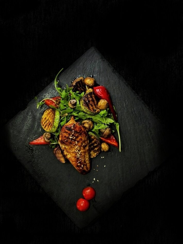 Куриное филе на гриле