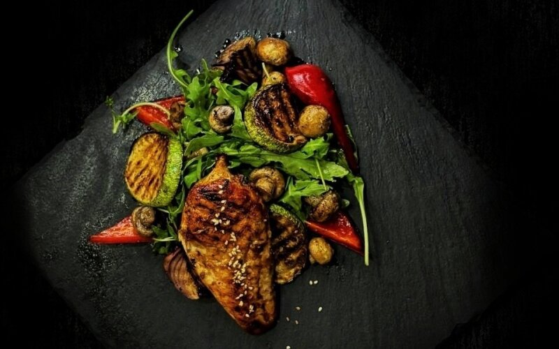 Куриное филе на гриле