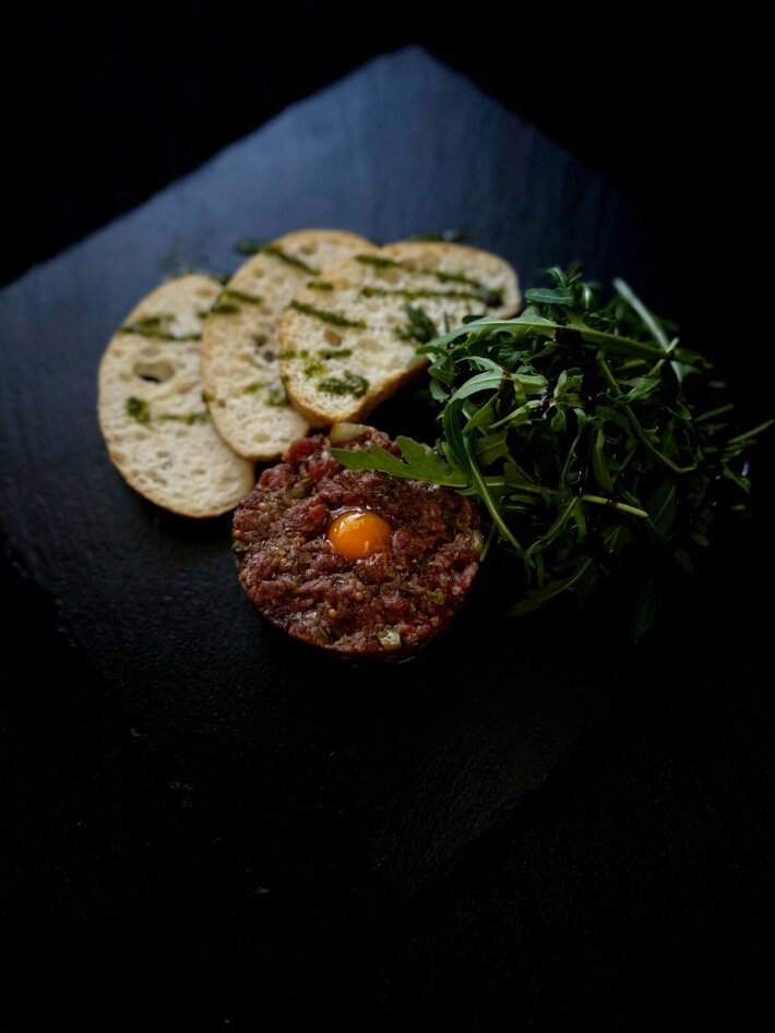 Тартар с говядиной