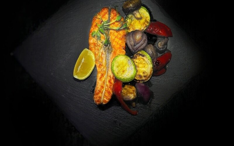 Лосось на гриле