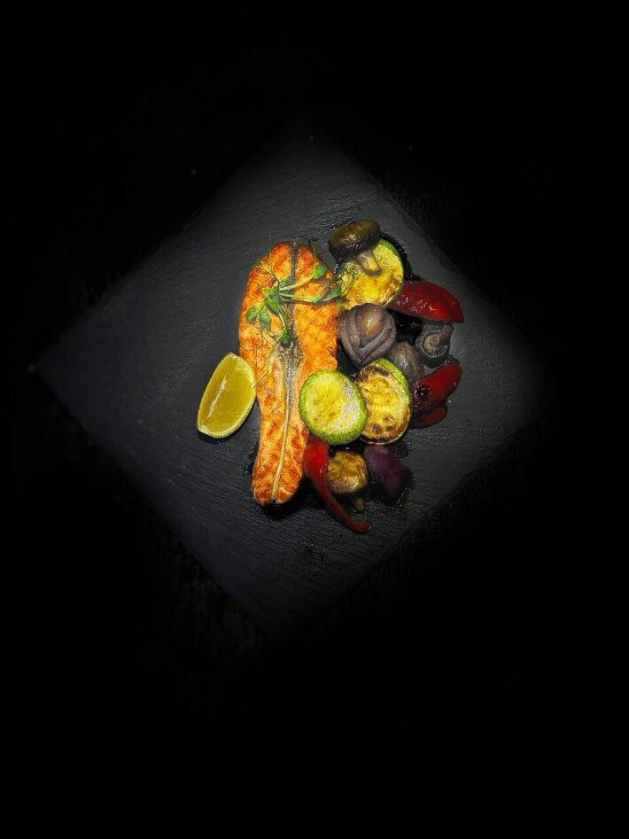 Форель на гриле