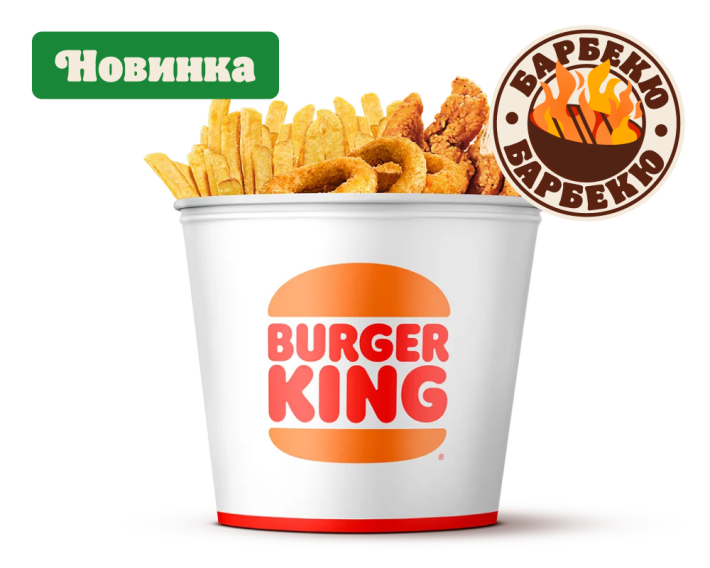 Кинг Букет Стрипсы микс Барбекю