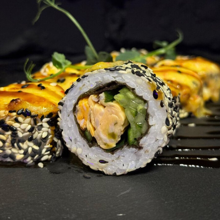 Запеченный ролл «Шанхай»