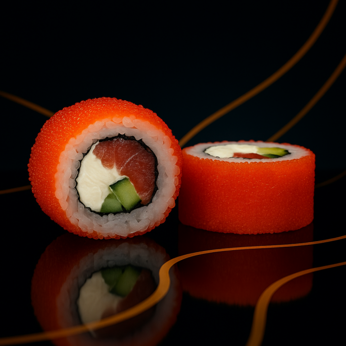 Калифорния с лососем