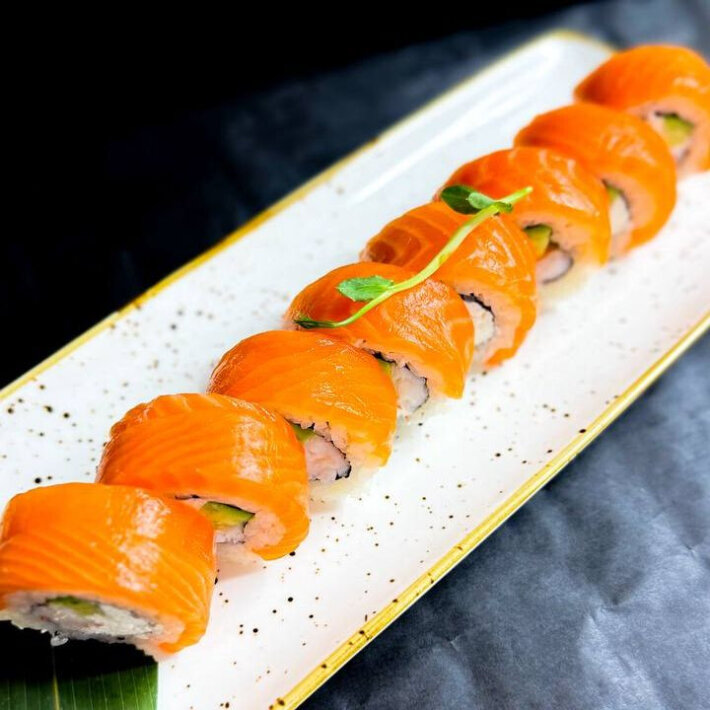 Ролл «Фила с креветкой и авокадо»