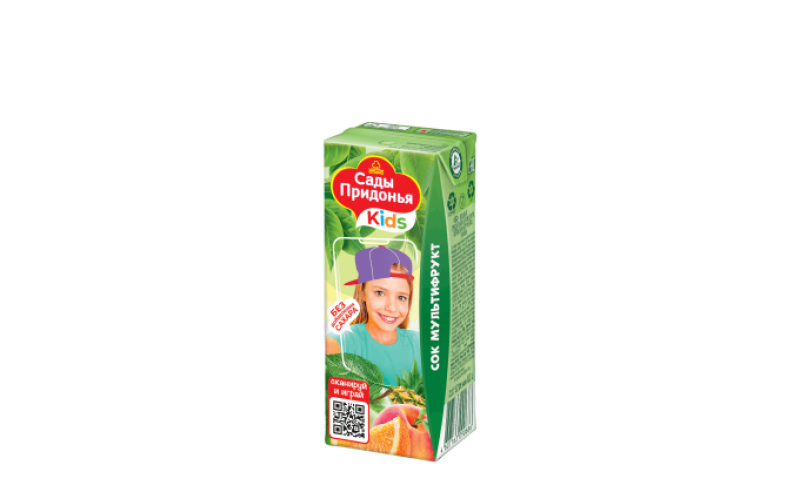 Сок мультифруктовый 0,2 л