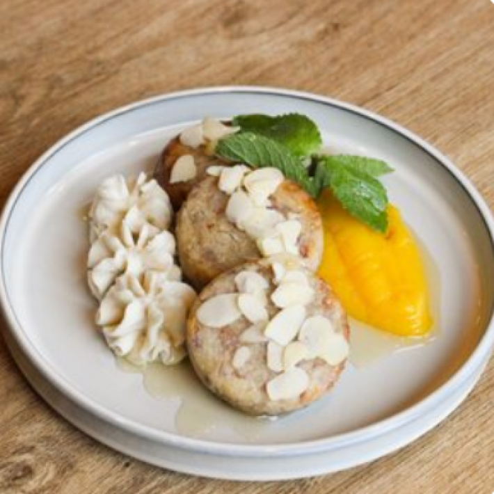 Сырники миндальные