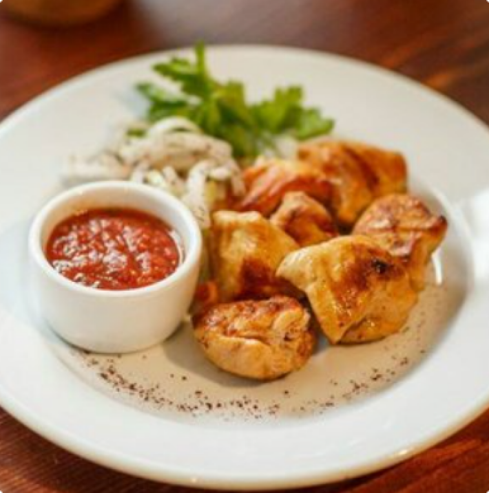 Шашлык из куриного филе