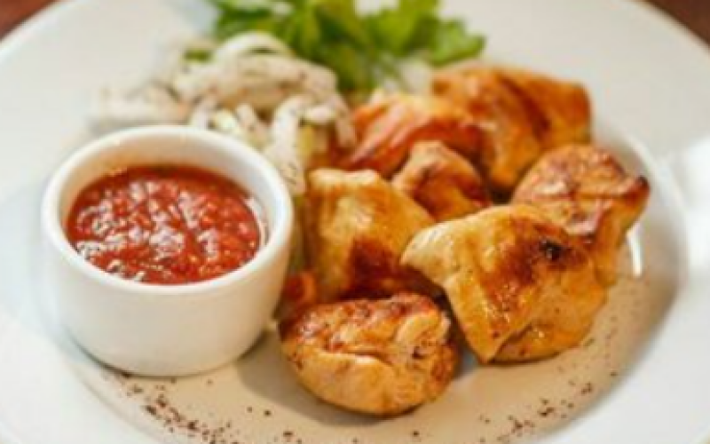 Шашлык из куриного филе