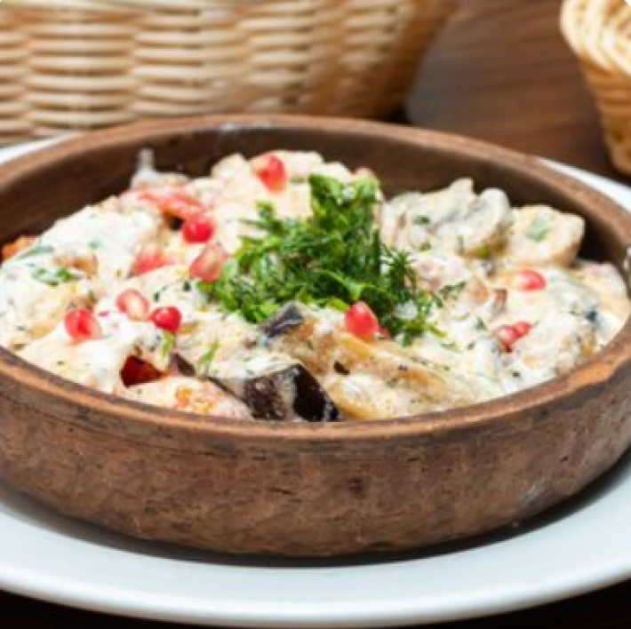 Борани с курицей