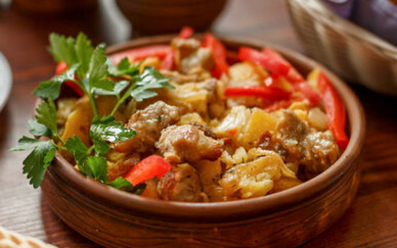 Оджахури со свининой