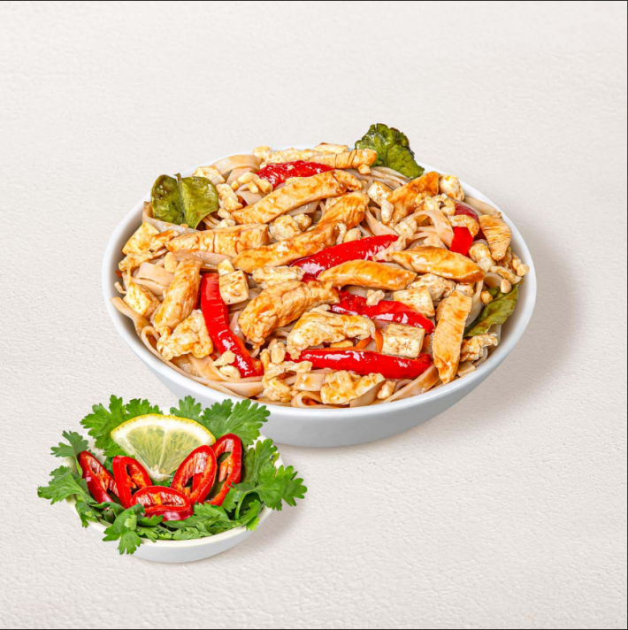 Пад Тай с цыплёнком