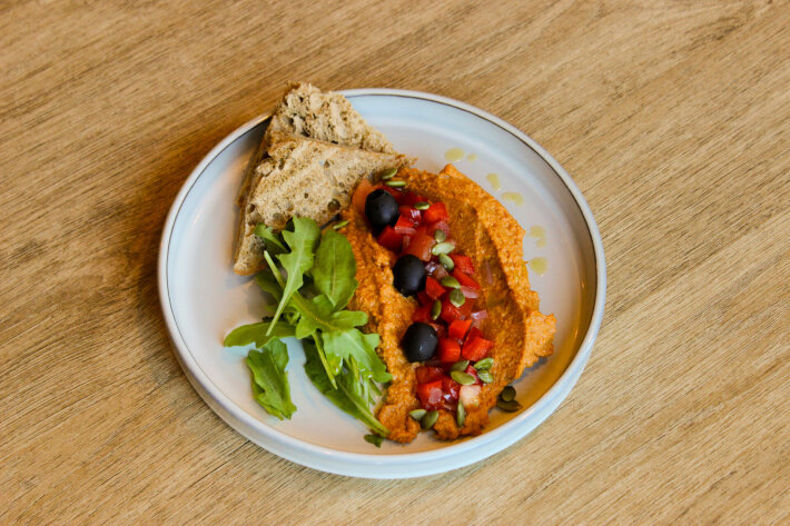 Хумусная тарелка